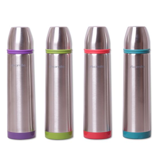 Термос 1000 мл. из нержавеющей стали Kamille KM-2059 с чехлом