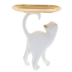 GAEM Фигурка декоративная "Кошка", L17 W9 H23 см