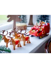 Конструктор новогодний 40499 Сани Санты