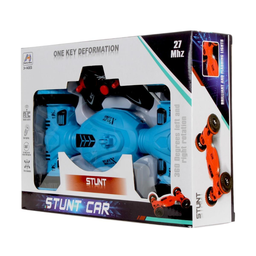 Машина трюковая на РУ, коробка 338-43