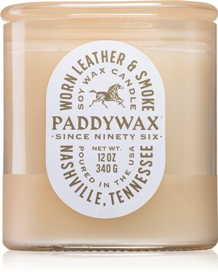 Paddywax Vista Worn Leather & Smoke - ароматическая свеча /   340  g  / GTIN 647658026305