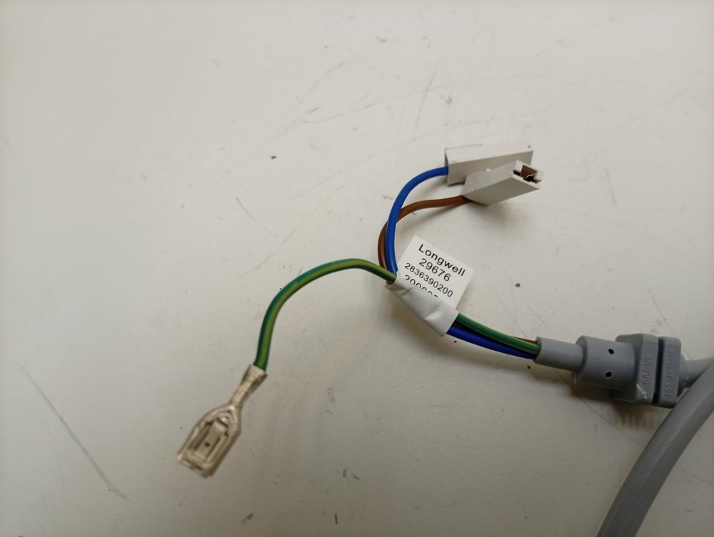 MVE69512ZAW кт44 Сетевой шнур для стиральной машины Beko 2836390200 б/у