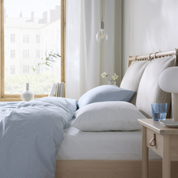 IKEA SENAPSMOTT  (ИКЕА СЕНАПСМОТТ)  -  Подушка, высокая, с охлаждающей тканью, 50x60 см
