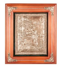 GAEM Art ПК- 28 Ключница «Охотник с собакой» 29х33