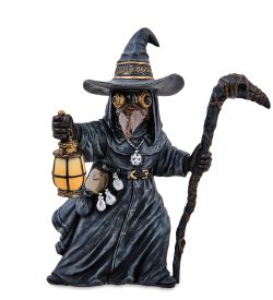Veronese WS-1273/ 3 Статуэтка в стиле Фэнтези «Чумной доктор»