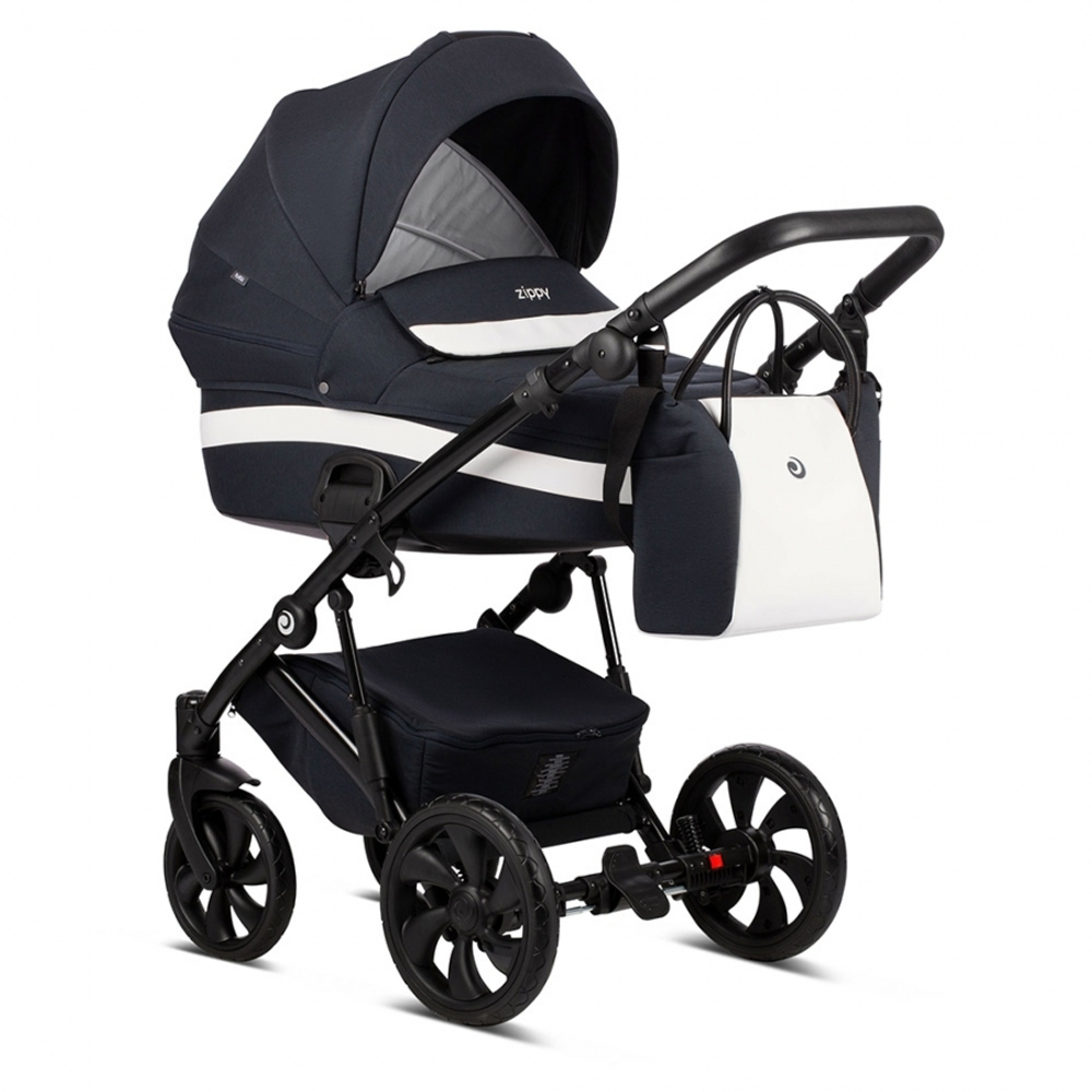 Детская коляска Tutis Zippy 2 в 1 New 2020 №155 (Тёмно-Синий)