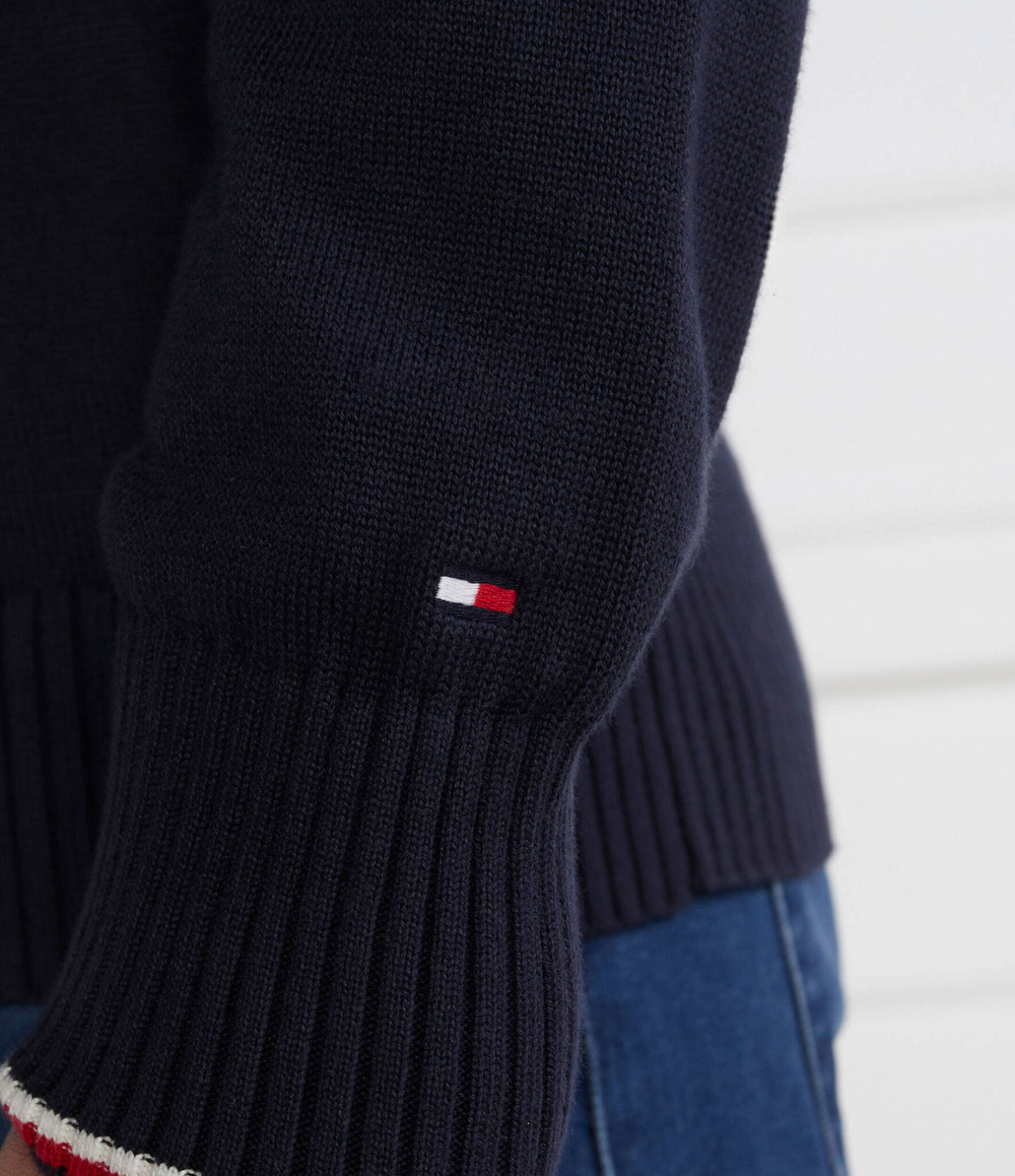 Свитер Tommy Hilfiger - темно-синий(MW0MW33108)