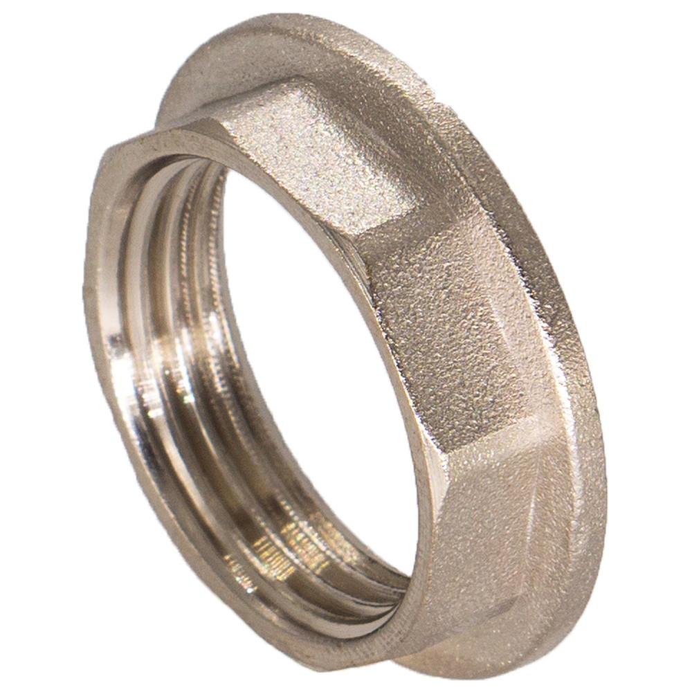 Контргайка CTM с ребордой 1/2" г/г