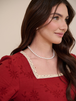 Платье длинное кружевное