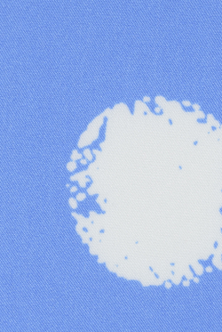 Повседневное платье 2550АП, Горох голубой #137ГГ052550АП