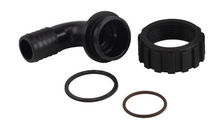 Патрубок заливной горловины бака для подключения топливного шланга д. 25 мм