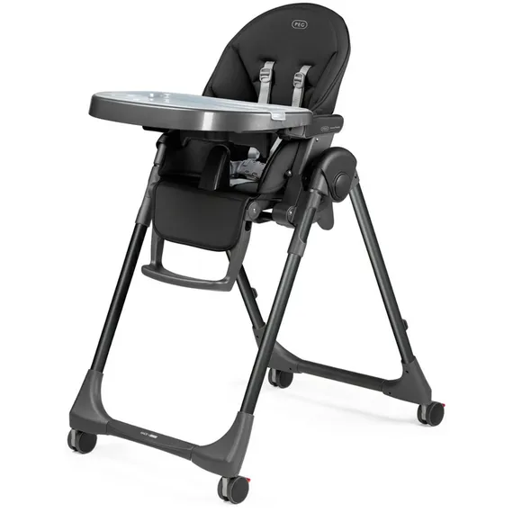 Стульчик для кормления Peg Perego Prima Pappa Follow Me True Black