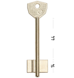 Заготовка сувальдного ключа 14194 SAM3D (желтый)