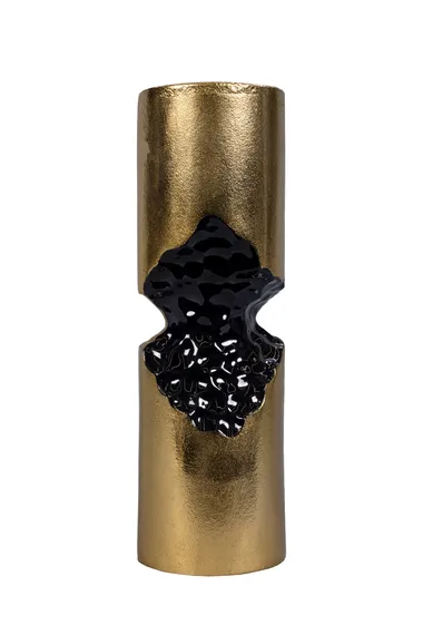 Ваза для цветов "Абстракция" золото