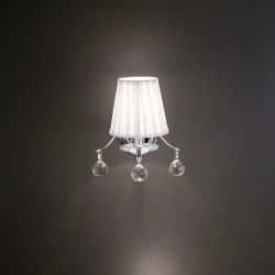 Citilux Шелли CL438311 Бра с абажуром Хром