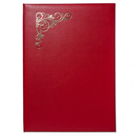 Папка адресная Виньетка бумвинил Эврика