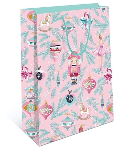 Пакет подарочный новогодний 330х425х100 0195.182 (АртДизайн)