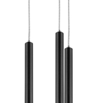 L5T747147 Люстра TUBO LED 25W 1400LM 360G ЧЕРНЫЙ 4000K (574727+747147 (5шт)