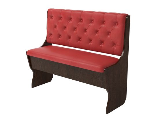 Диван bravo "Оливьер" (Венге/Кожзам Marvel Red) -G/Л3