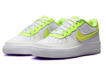 Nike Air Force 1 Low green hammer non-slip shock absorption wear-resistant low-top sneakers white