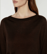 Хлопковый свитер Max Mara Leisure - коричневый(263660886)