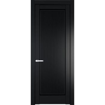 Межкомнатная дверь эмаль Profil Doors 2.1.1PM блэк глухая