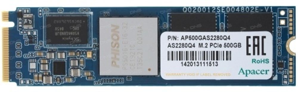 Apacer AS2280Q4 AP500GAS2280Q4-1 500GB