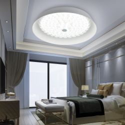 Светильник потолочный светодиодный ЭРА Классик с ДУ SPB-6-60-RC Locus RGB 60Вт RGB 3000-6500