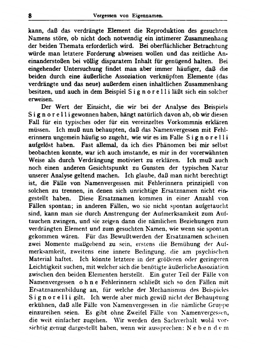Zur Psychopathologie Des Alltagslebens. Über Vergessen, Versprechen, Vergreifen, Aberglaube Und Irrtum | Sigmund Freud