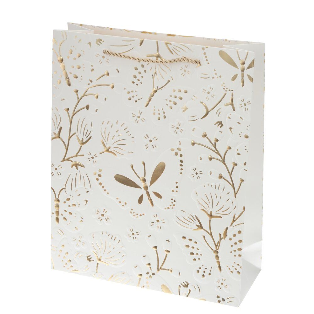 GAEM Пакет подарочный (бумага 210г/м2, блок микс 12шт), L26 W10 H32 см, 4в.