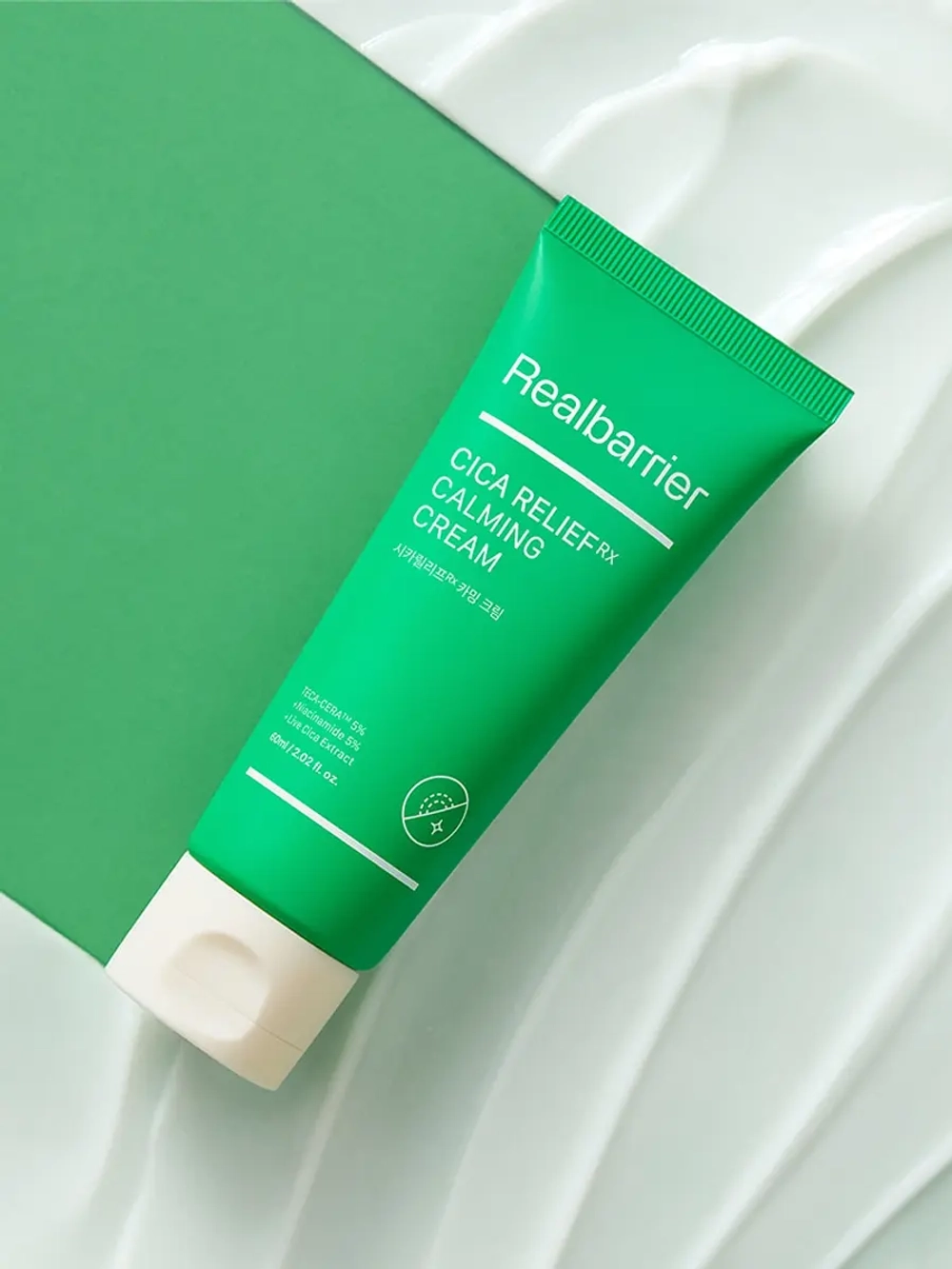 Real Barrier Успокаивающий крем с экстрактом центеллы и 5% ниацинамида Cicarelief Rx Calming Cream 60 мл