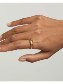 Кольцо Devi серебро 925 пробы покрытое золотом