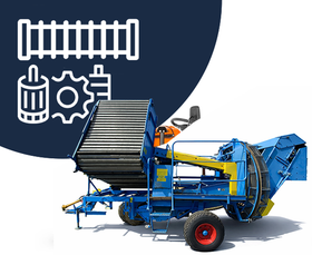 к картофелеуборочным комбайнам, копалкам