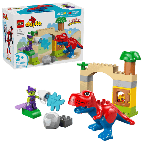 Конструктор LEGO Duplo 10463 Dinosaur Spidey-Rex vs. Green Goblin