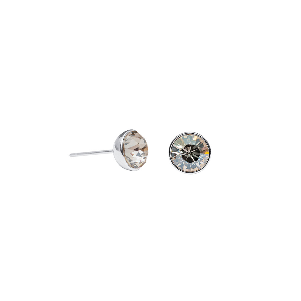 Серьги-пусеты Fiore Luna Crystal Silver Shade SWE298 CSS S