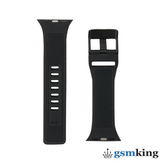 UAG Scout Silicone Watch Strap for Apple Watch 38|40|41mm Black (Чёрный)191498114040