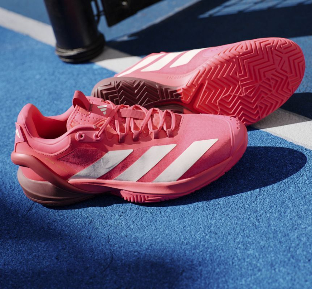 Мужские кроссовки теннисные Adidas Adizero Cybersonic 2 M - красный