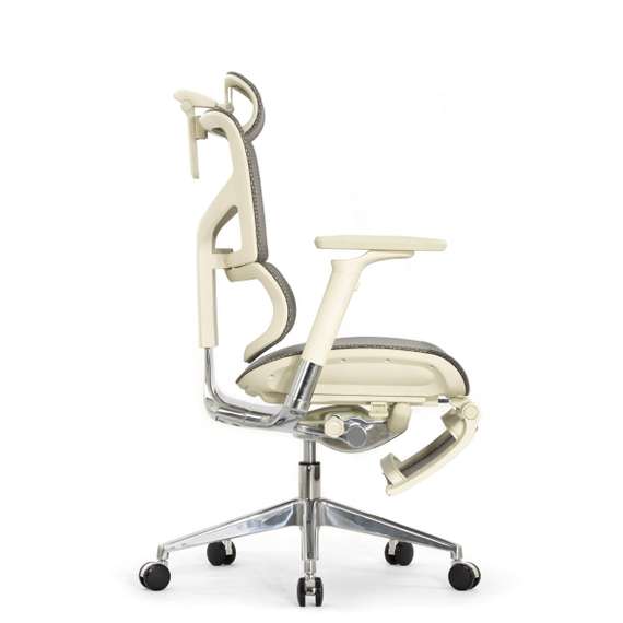 Кресло EXPERT 2 SAIL RSAM 01-G (сидение MAX с подножкой, подлокотн 6D(360), сетка сер/каркас светл)