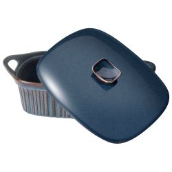ФОРМА ДЛЯ ЗАПЕКАНИЯ С КРЫШКОЙ REACTIVE BLUE 33*23*9,5/13 СМ 2000 МЛ