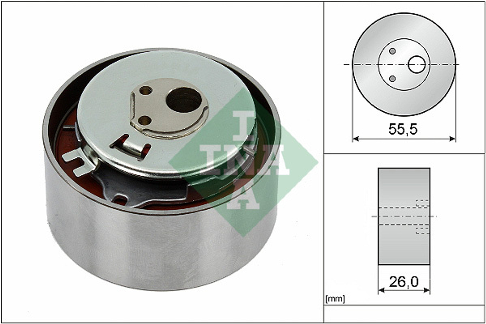 INA - 531077810-INA - Tensioner Pulley, timing belt