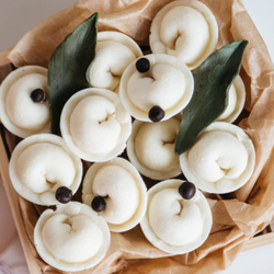 Шоколадные пельмени "Вкус Любви" 12 шт с начинкой, подарок мужчине на 23 февраля.