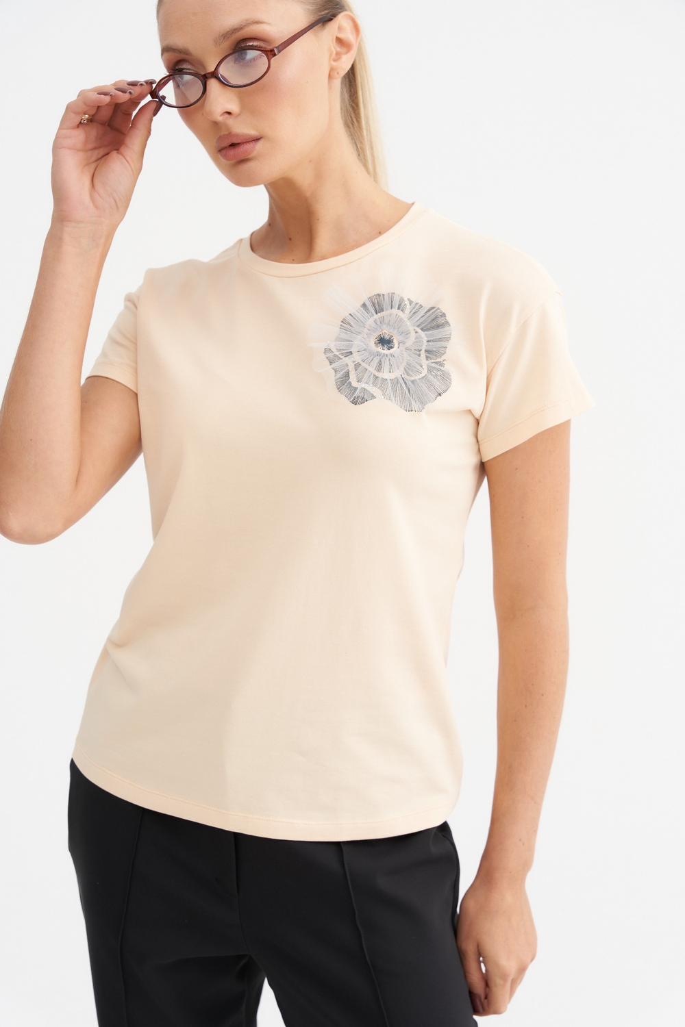 Футболка с декором Тамбовчанка