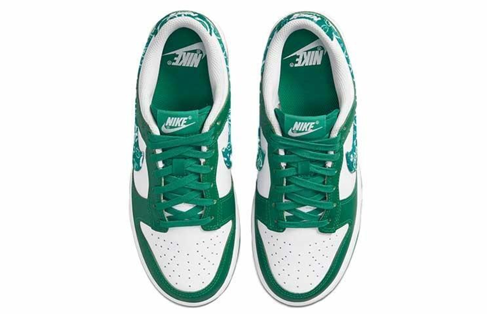 Кроссовки Nike Dunk Low Ess "Green Paisley" (Женская размерная сетка)