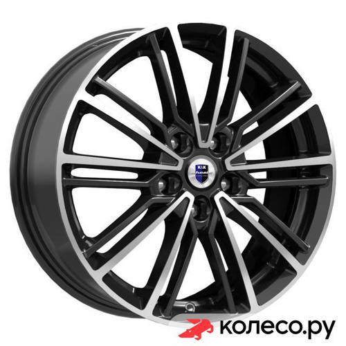 Эрфурт (КС903) 7x17/5*114.3 D60.1 ET39 Алмаз-черный