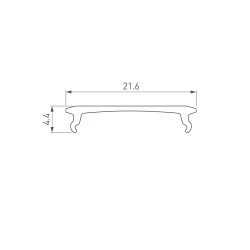 Экран SL-COMFORT-2542-2000 BLACK (Arlight, Пластик) 031734