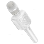 Hoco L24 Shine караоке микрофон (white) (Краснодар склад)