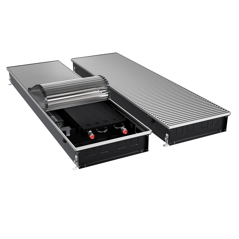 Конвектор внутрипольный Royal Thermo ATRIUM TURBO-110/400/1100-DG-U-NA