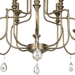 Citilux Рига CL437223 Люстра подвесная Бронза