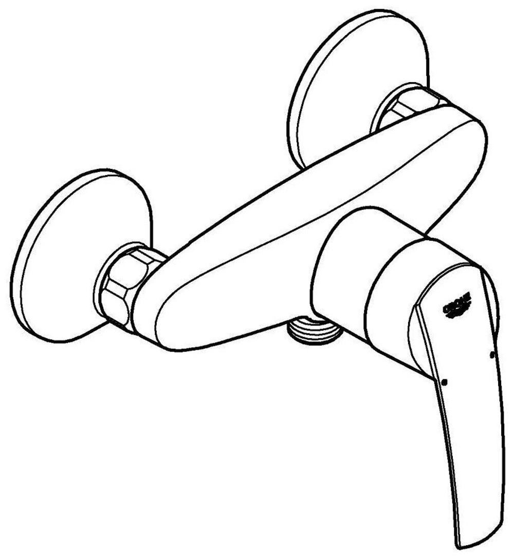 СМЕСИТЕЛЬ GROHE START ОДНОРЫЧАЖНЫЙ ДЛЯ ДУША 32279001