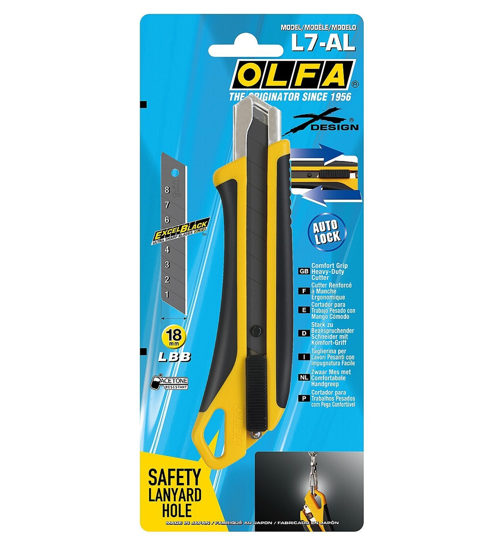 OLFA Autolock 18 мм, Нож (OL-L7-AL)